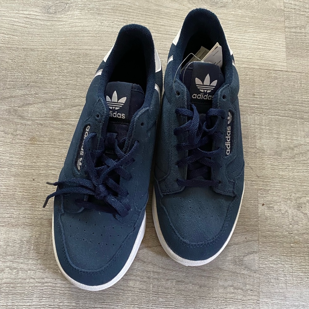 NWT Adidas Continental 80 blue sneakers